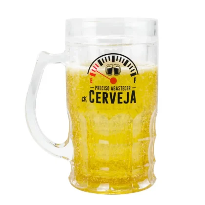 Caneca Preciso Abastecer Cerveja 400ml - Projeto Kiwi