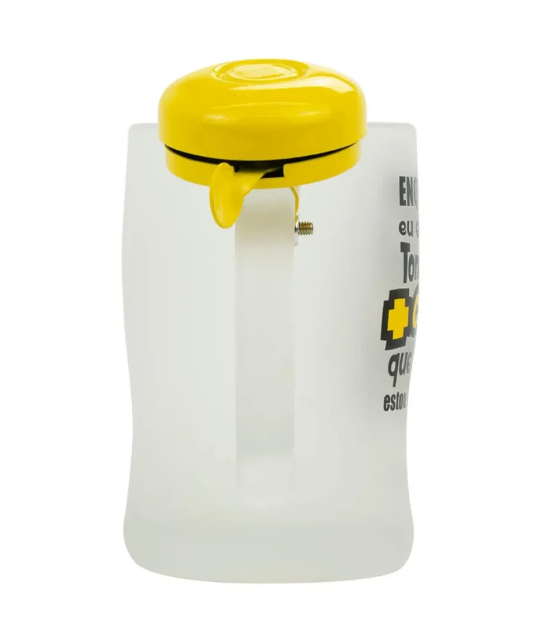 Caneca Vidro Cerveja Lucro Campainha 400ml - Image 2
