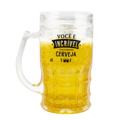 Caneca Você É Incrível Com Cerveja 400ml