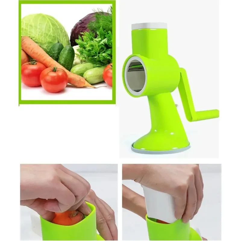 Cortador Multifuncional de Vegetais Manual Top House TRC7816 - Image 2