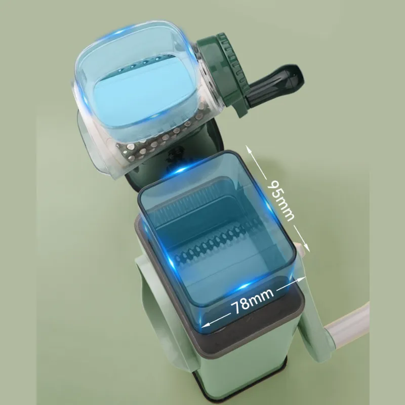 Cortador e Fatiador de Legumes Manual Lâminas Inox - Imagem 5