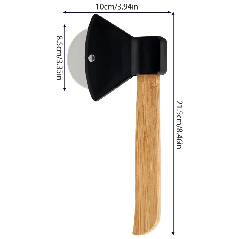 Machadinha Cortador de Pizza Inox Clink Ck4511 Preto - Image 3