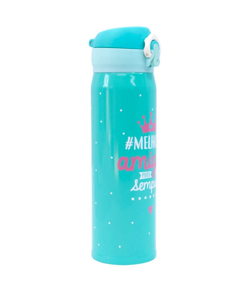 Garrafa Térmica Verde Melhores Amigas Para Sempre 400ml - Projeto Kiwi - Image 2