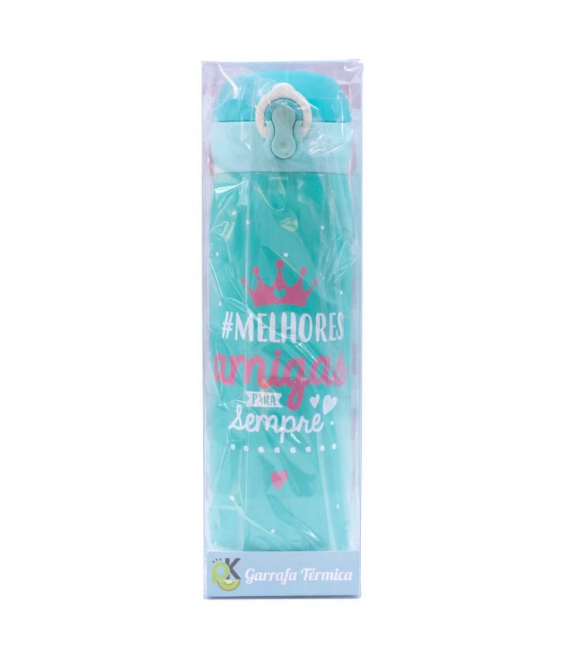 Garrafa Térmica Verde Melhores Amigas Para Sempre 400ml - Projeto Kiwi - Image 6