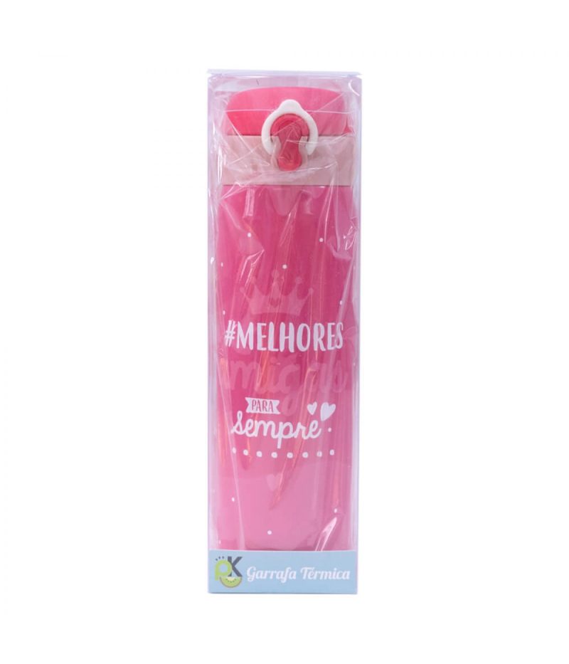 Garrafa Térmica Rosa Melhores Amigas Para Sempre 400ml - Projeto Kiwi - Image 6